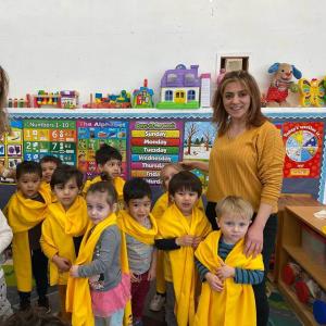 Bonnie Academy celebrating yellow day ☀️ #schoolchoiceweek #preschool #glendalepreschool #glendaydaycare #bestchildcareglendale (22)