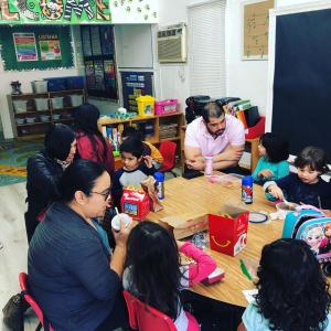 Have Lunch With Your Child event in Miss Elizabeth’sNina’s classroom. #glendalechildcare #havelunchwithyourchild (3)