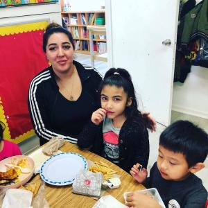 Have Lunch With Your Child event in Ms. Adrina’s classroom. #glendalechildcare #kindergarten #havelunchwithyourchild (2)